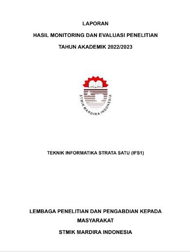 LAPORAN HASIL MONITORING DAN EVALUASI PENELITIAN TAHUN AKADEMIK 2022/2023