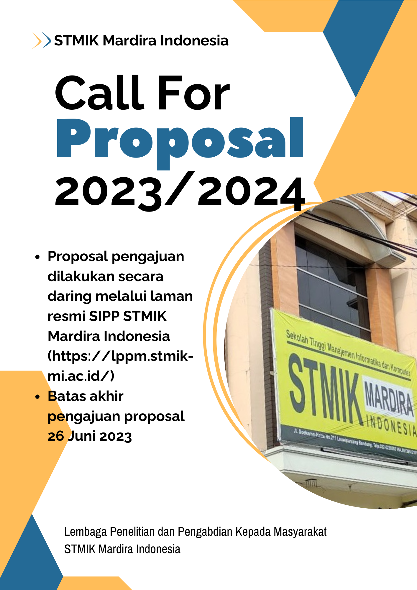 Pembukaan Usulan Penelitian TA 2023/2024